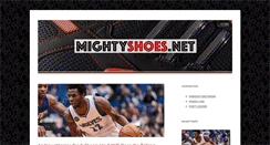Desktop Screenshot of mightyshoes.net